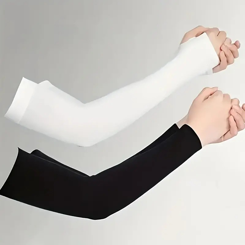 Summer Ice Sleeve Set – Women’s Sun Protection Arm Sleeves, UV-Blocking Cooling Sleeves for Outdoor Activities