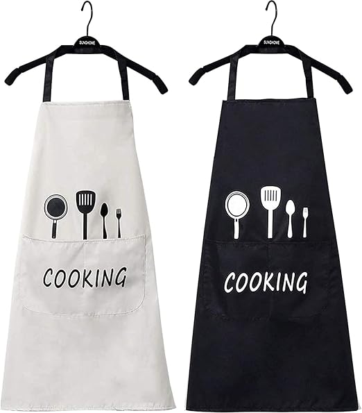 Kitchen Apron,Waterproof and Oil Proof for Home Kitchen,Cleaning,Gardening,Washing