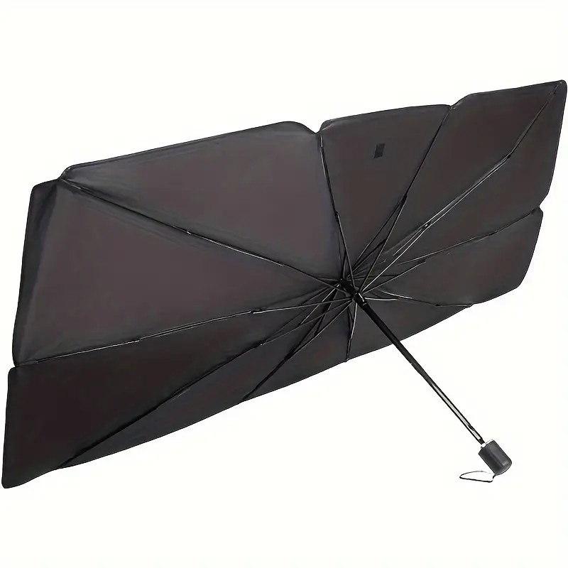 Foldable Car Windshield Sunshade Umbrella - UV & Heat Protection for Front Window