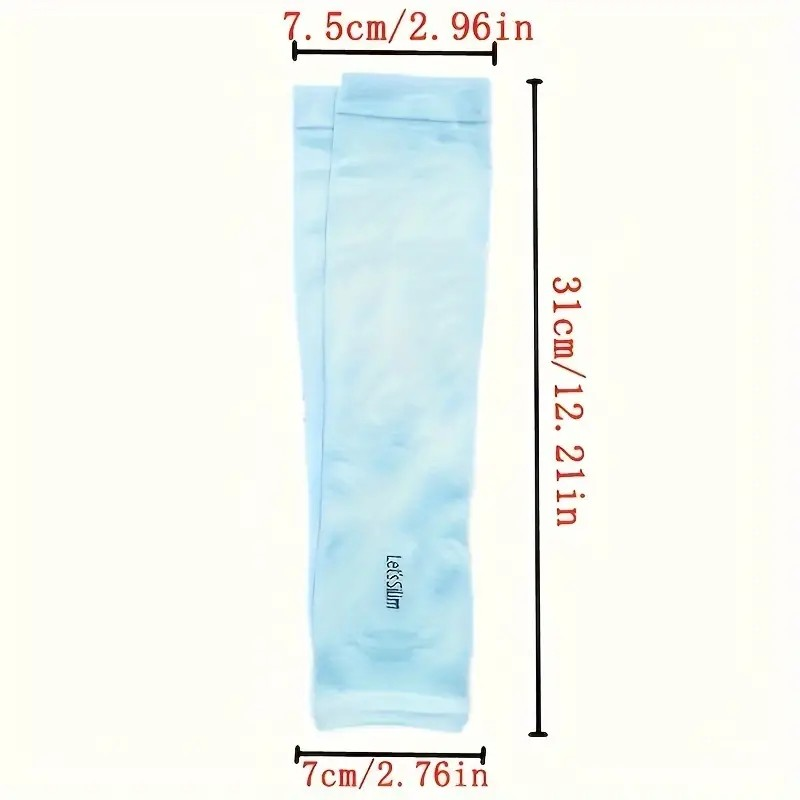 Summer Ice Sleeve Set – Women’s Sun Protection Arm Sleeves, UV-Blocking Cooling Sleeves for Outdoor Activities