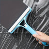 3-in-1 Window Cleaning Tool with Spray Bottle & Silicone Squeegee - Ideal for Car, Home, & High Windows