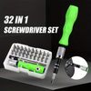 32-in-1 Mini Magnetic Precision Screwdriver Set – Multi-Bit Repair Tool Kit for Electronics, Watches, Phones, Laptops, and More