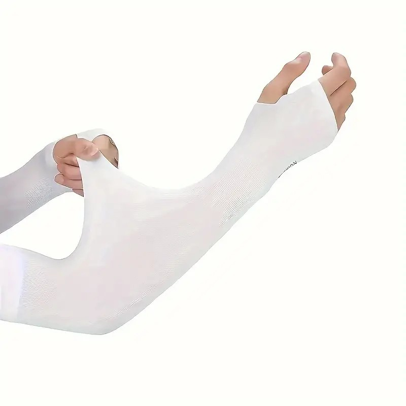 Summer Ice Sleeve Set – Women’s Sun Protection Arm Sleeves, UV-Blocking Cooling Sleeves for Outdoor Activities